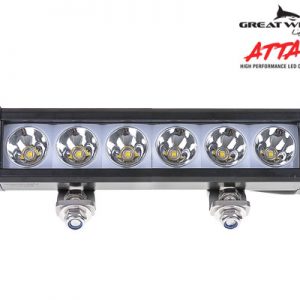Great Whites Attack LED Driving Light Bar Backlit 6 x 5W LED's SPOT
